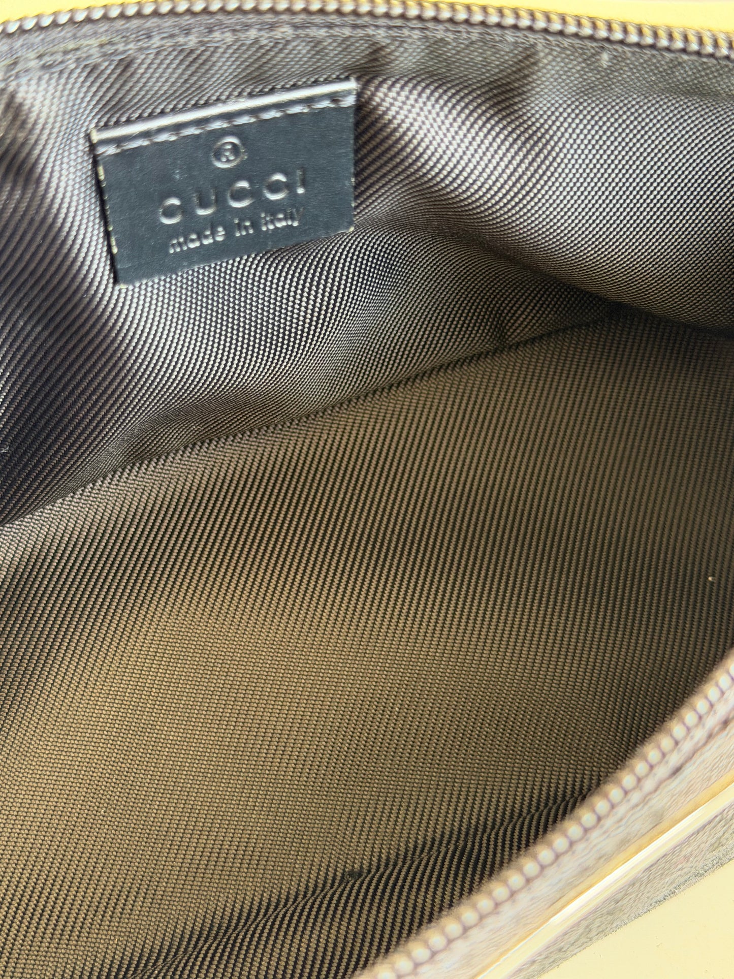Gucci boat bag nera