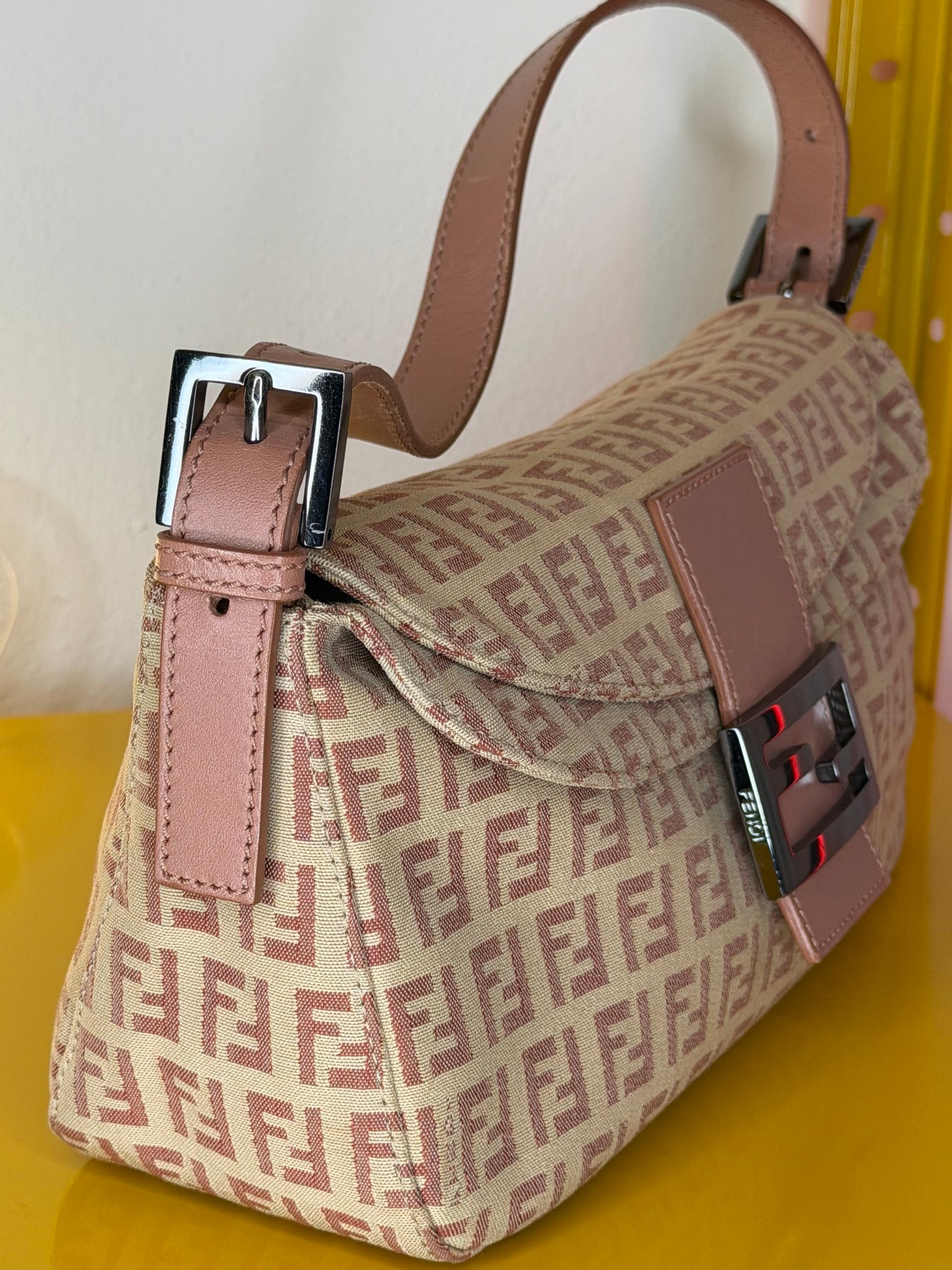 Fendi Baguette double flap