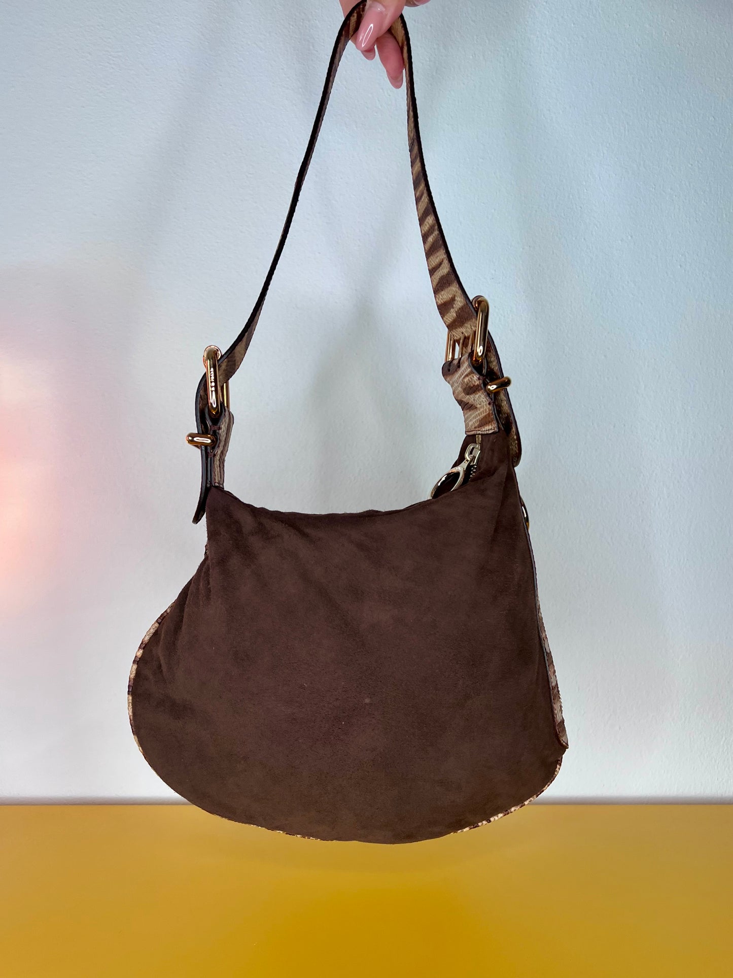 Fendi Oyster Suede