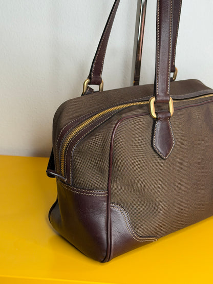 Prada bauletto logo Jaquard