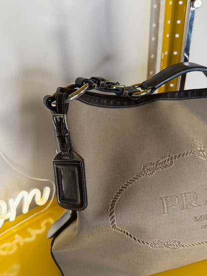 Prada logo Jaquard