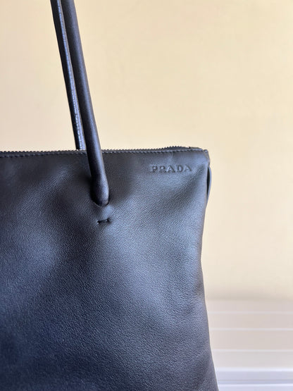 Prada Borsa a spalla in pelle