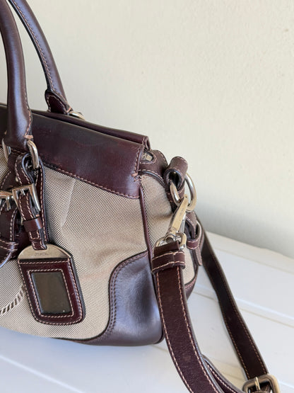 Prada Mini Tote Tessuto Corda