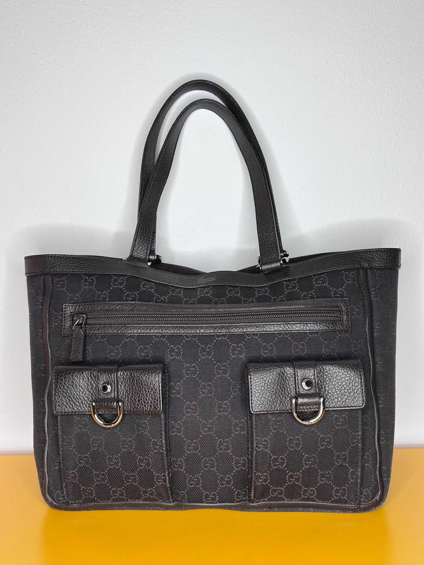 Gucci Abbey Tote Chocolate