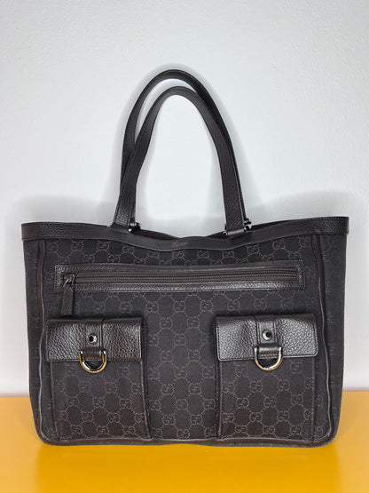 Gucci Abbey Tote Chocolate