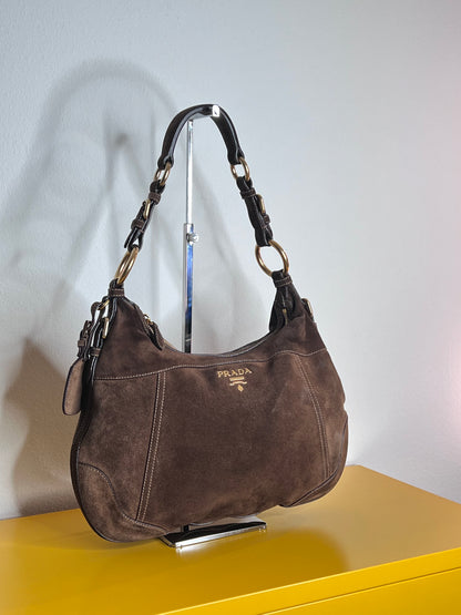 Prada Hobo in suede