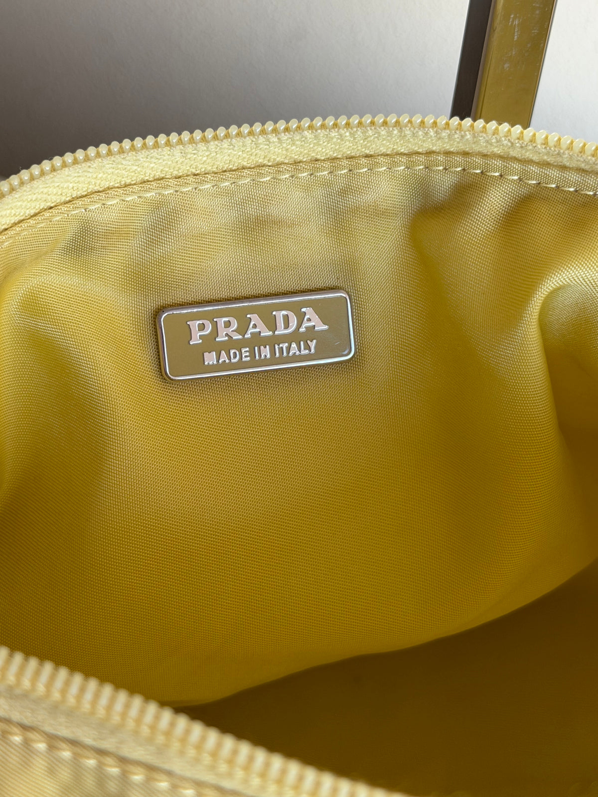 Pochette Prada Gialla