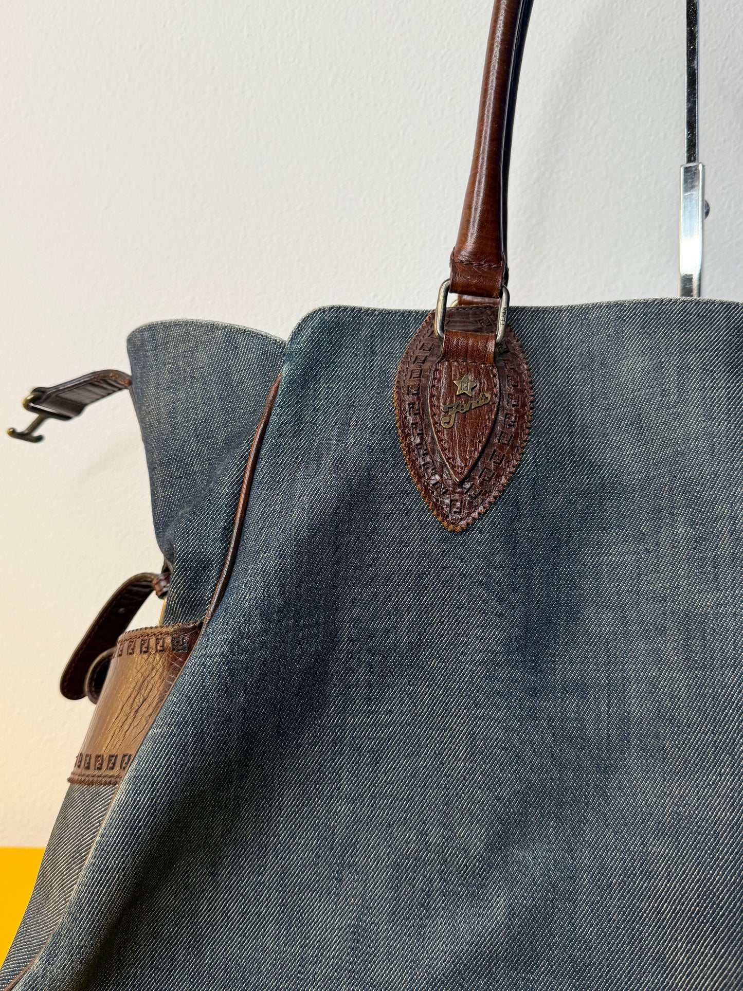Fendi Etniko Tote Denim