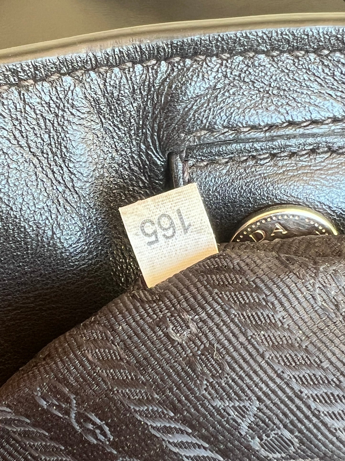 Prada tote nera con tracolla