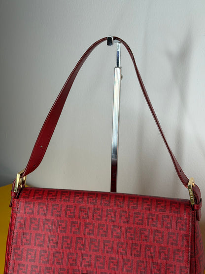 Fendi Mamma tessuto roll red
