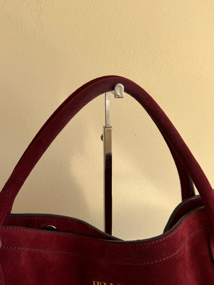 Prada Tote Bordeaux
