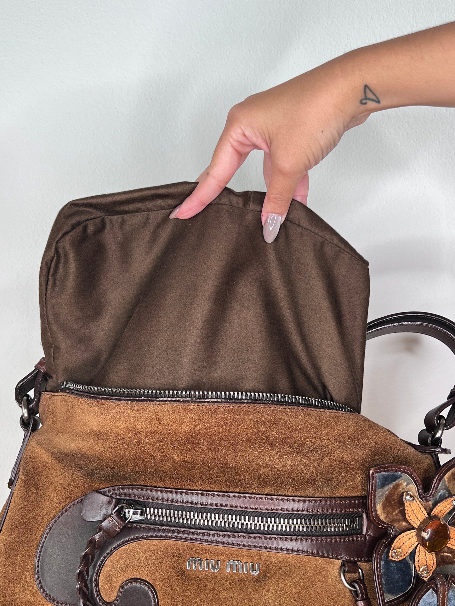 Miu Miu Suede Bag
