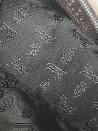 Gucci Boat Bag Chocolate