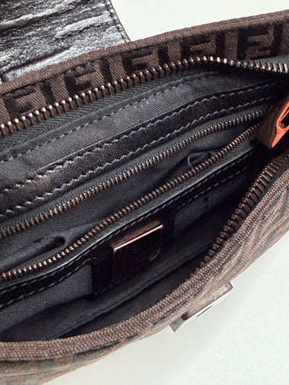 Fendi Mini Zucchino dark brown