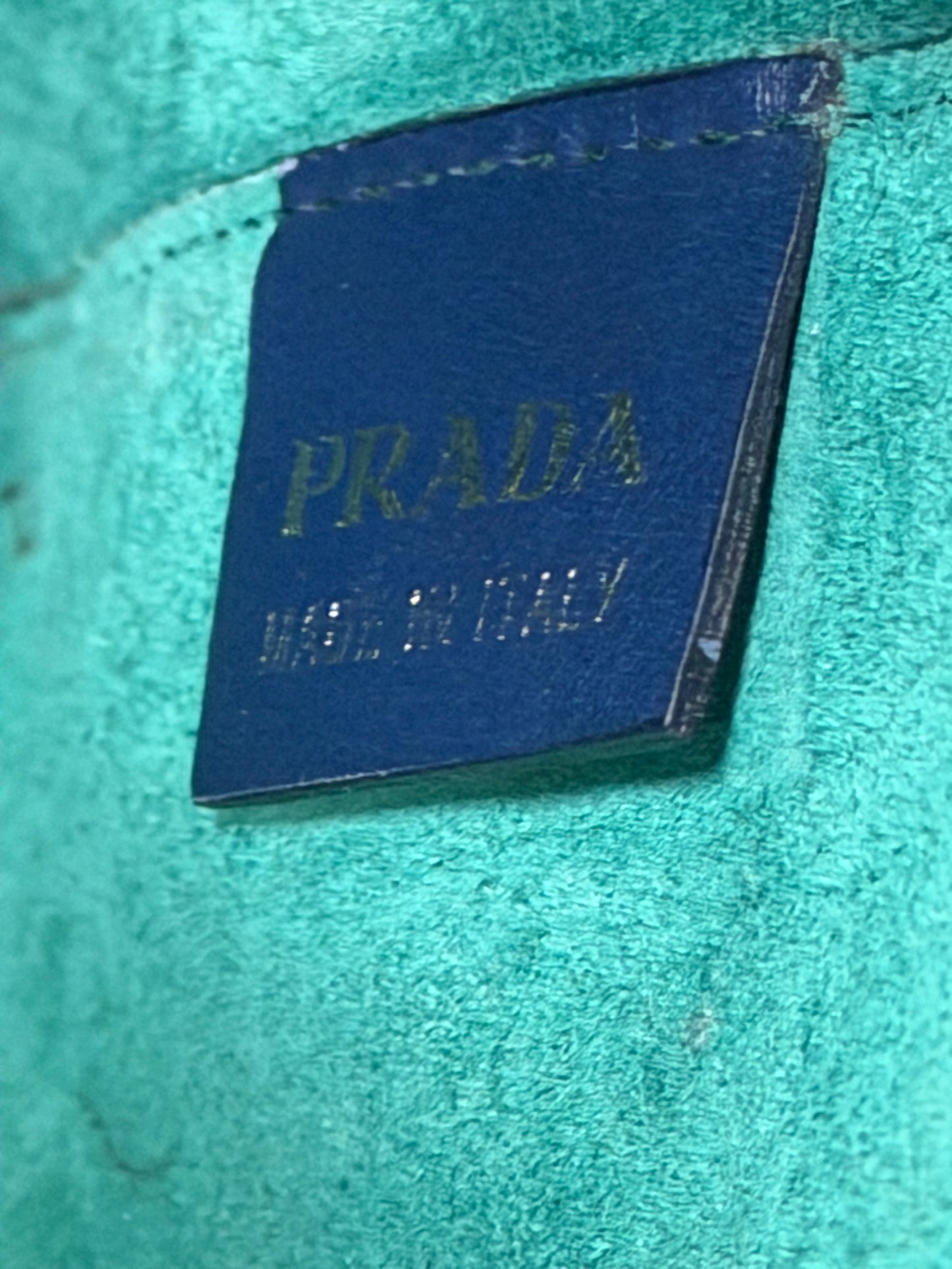 Prada galleria blu