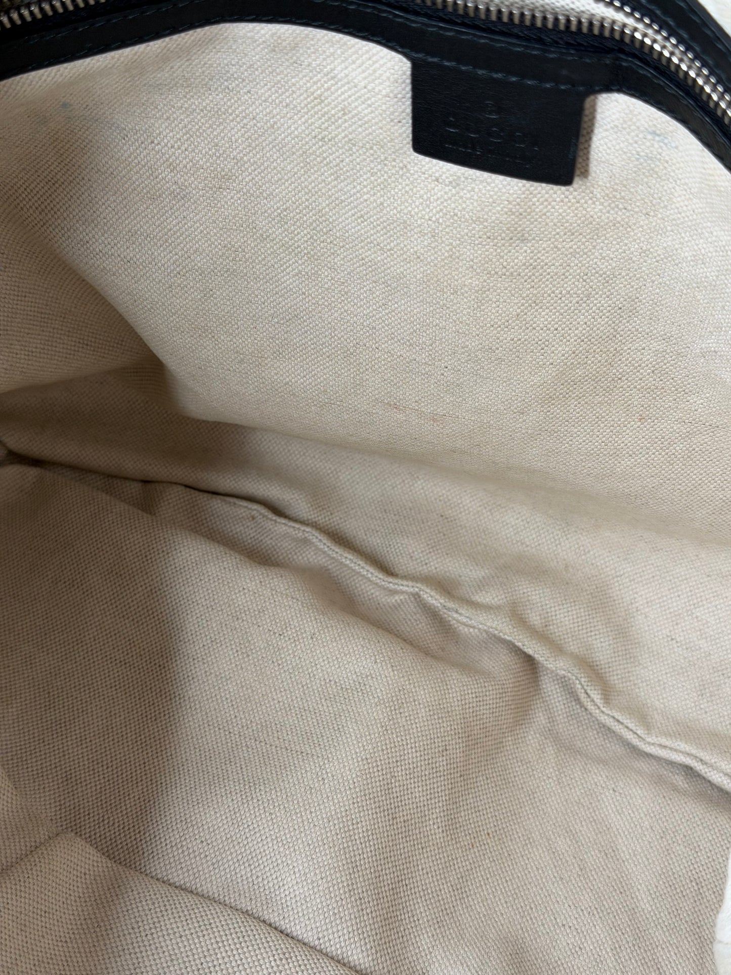 Gucci tracolla interlocking nera