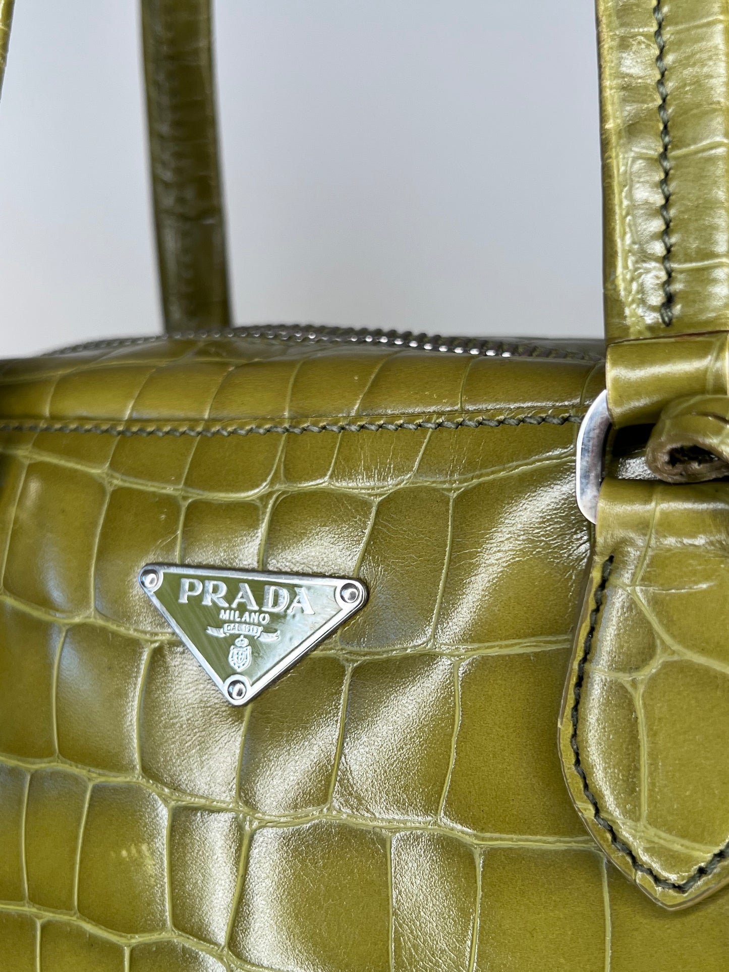 Bauletto Prada Verde