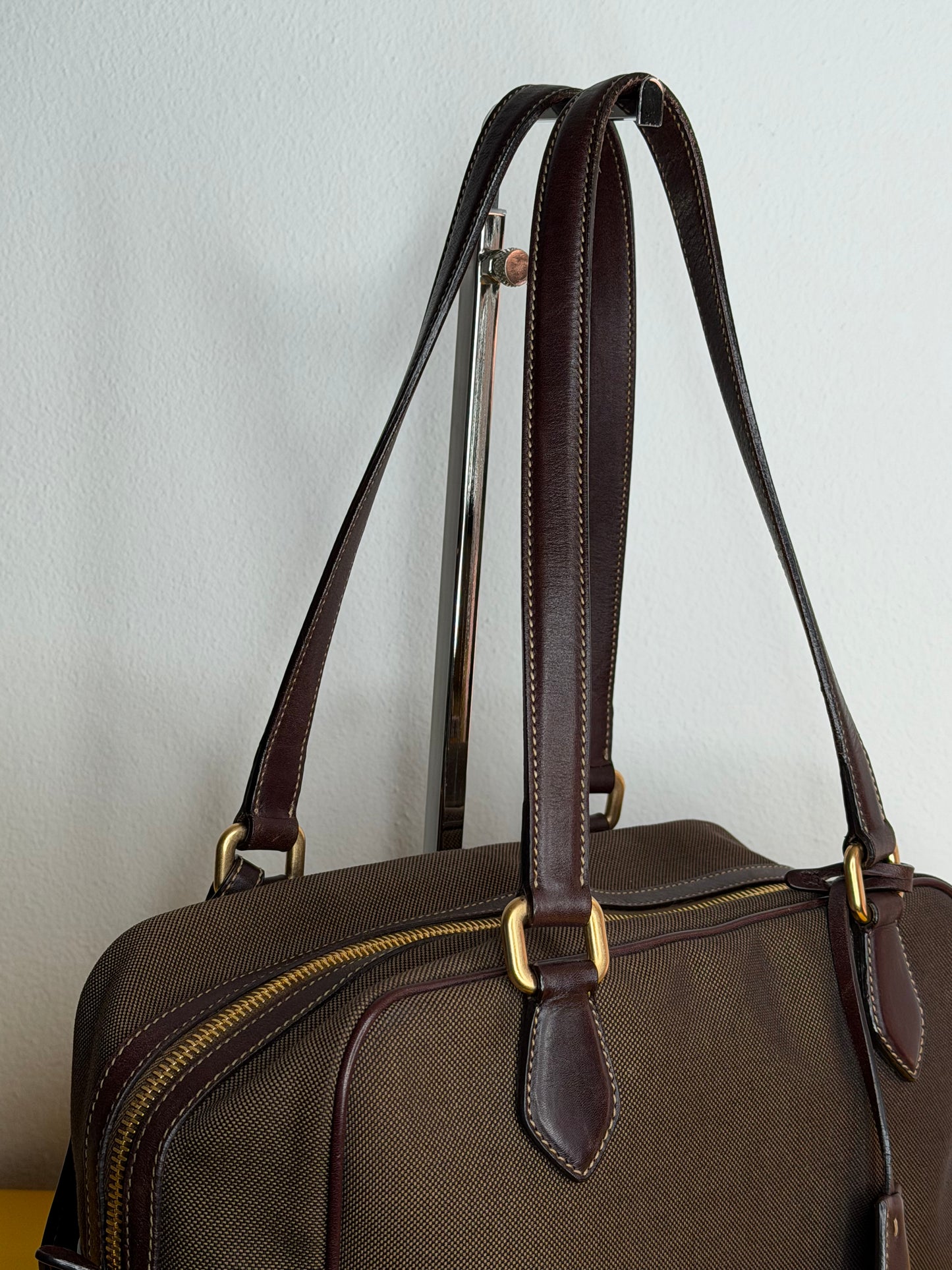Prada bauletto logo Jaquard