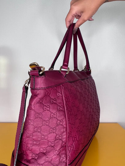 Gucci tote Bordeaux