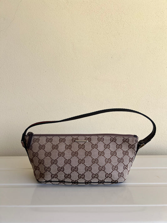 Gucci boat bag classic monogram