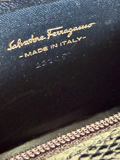 Salvatore Ferragamo portamonete nero