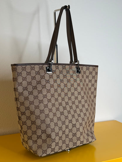 Gucci Tote Canvas GG Beige