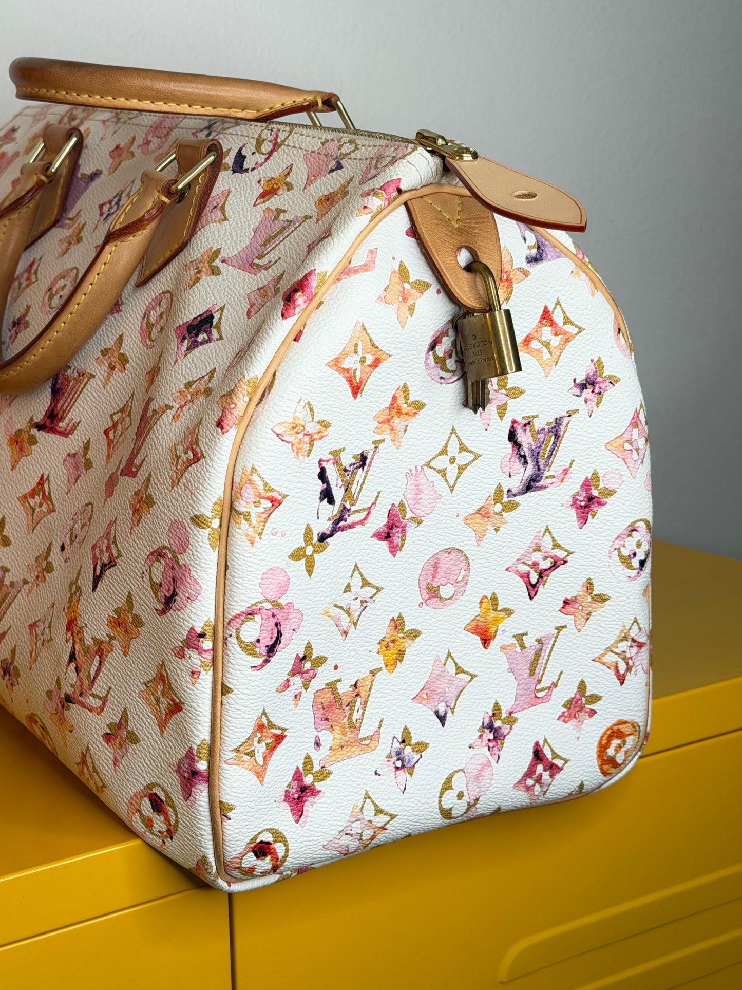 Louis Vuitton Speedy 35 Aquarelle