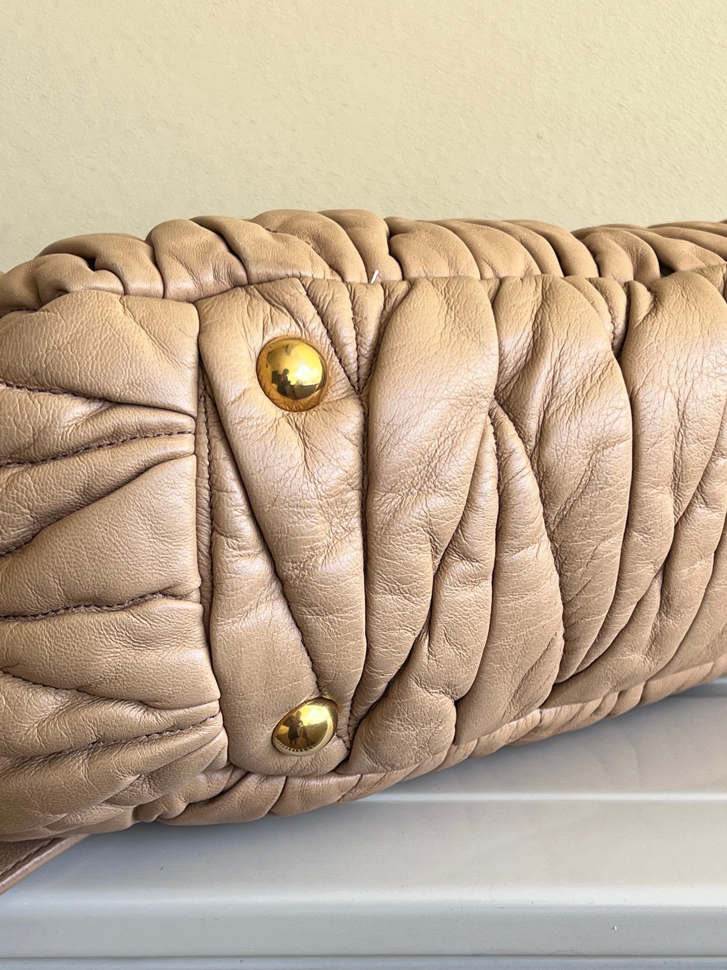 Miu Miu Pattina Matellassé