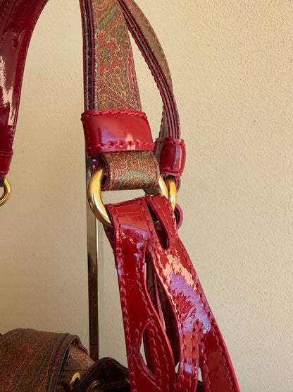 Etro Paisley vernice rossa