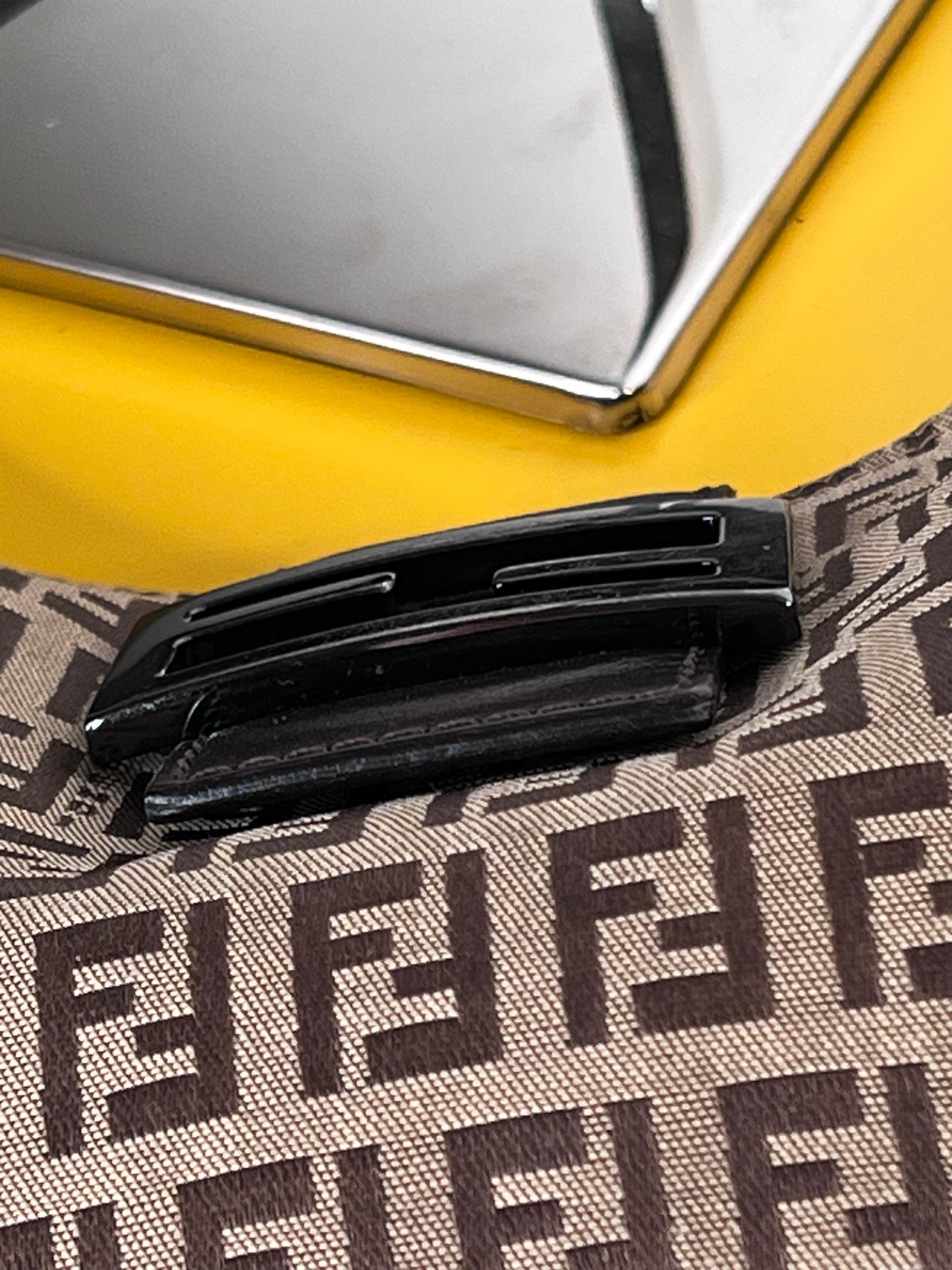 Fendi Croissaint Beige/marrone