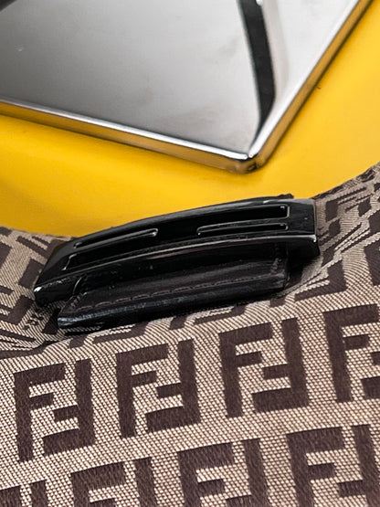 Fendi Croissaint Beige/marrone