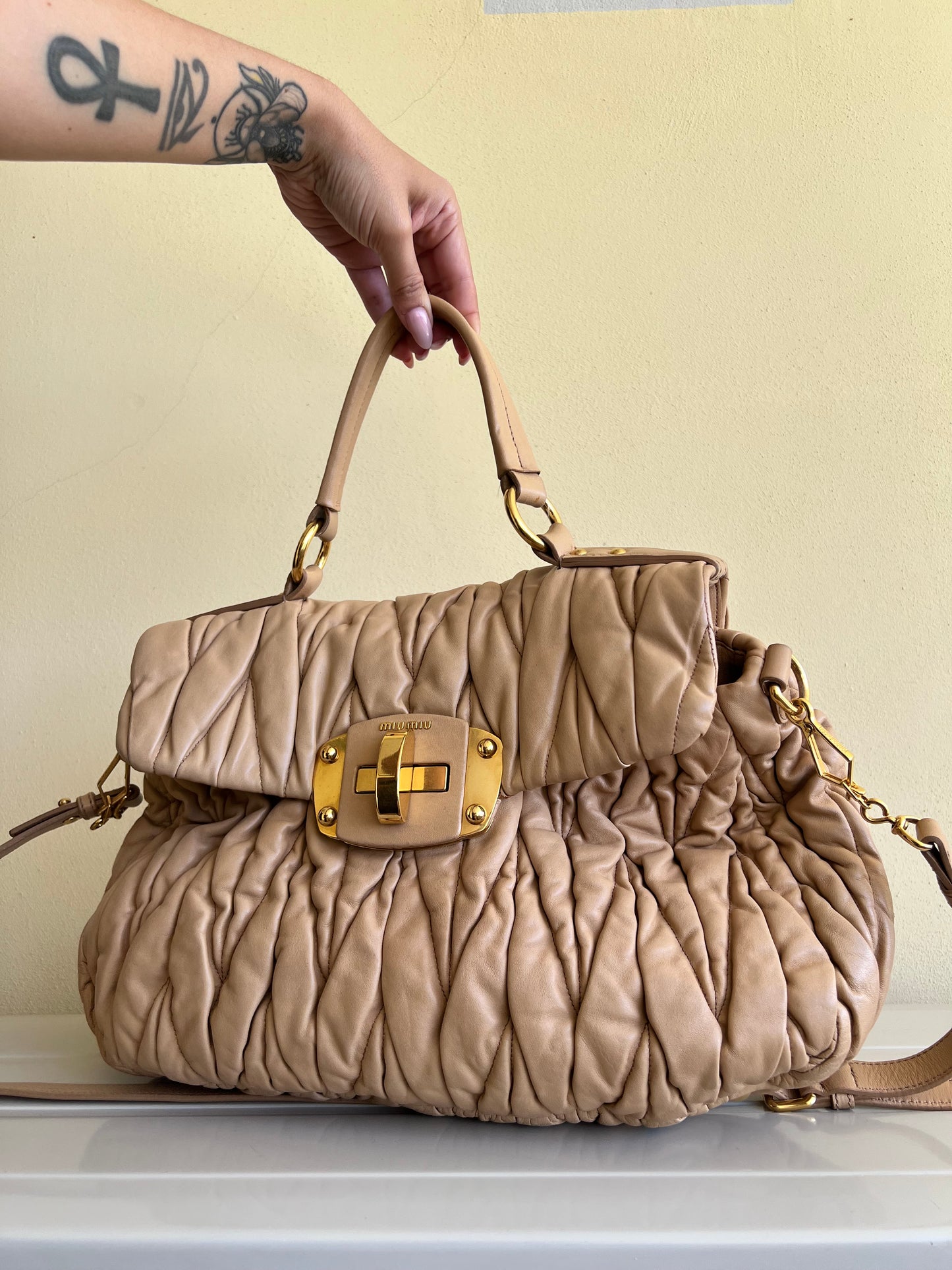 Miu Miu Pattina Matellassé