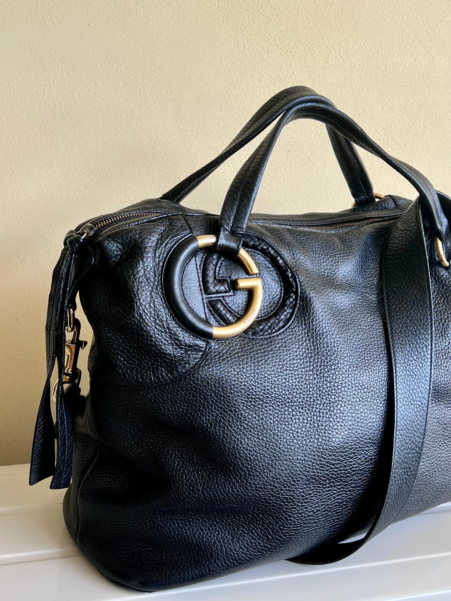 Gucci tote pelle
