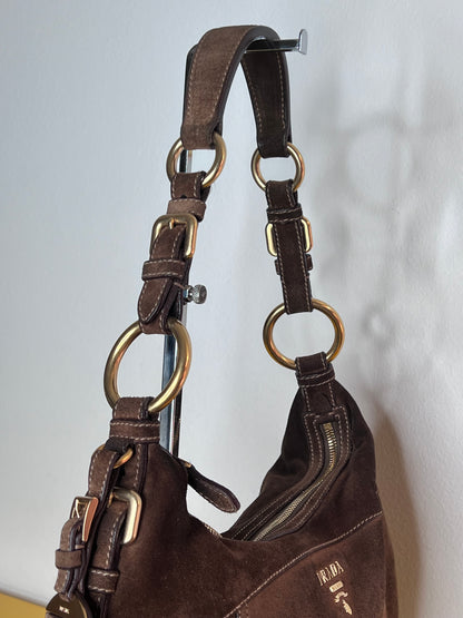 Prada Hobo in suede