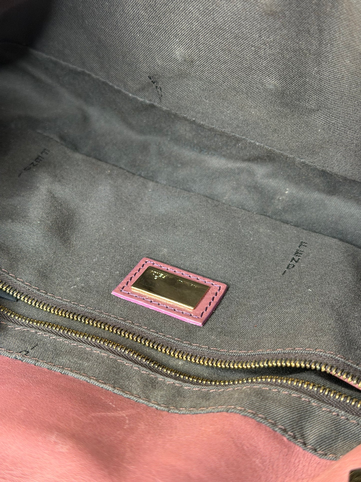 Fendi baguette chain flap Malva