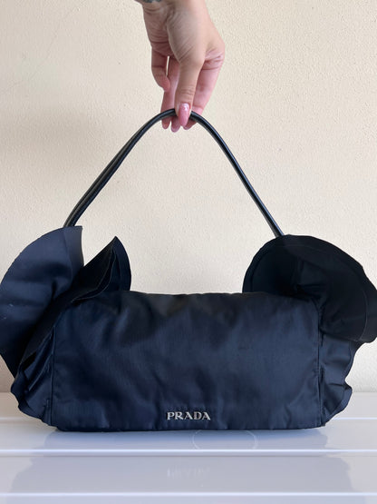 Borsa Prada tessuto volant