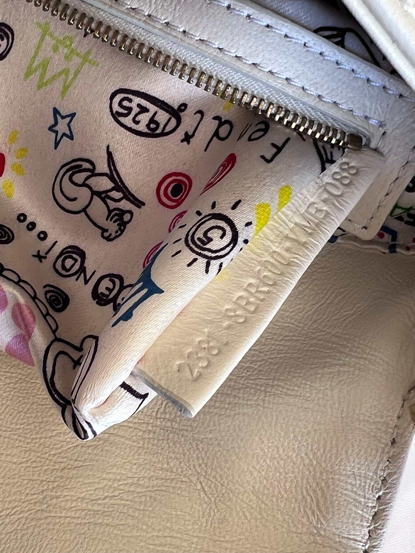 Fendi Baguette Nappa Bianca