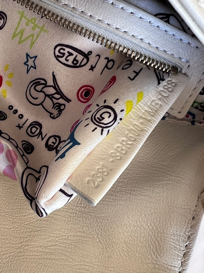 Fendi Baguette Nappa Bianca