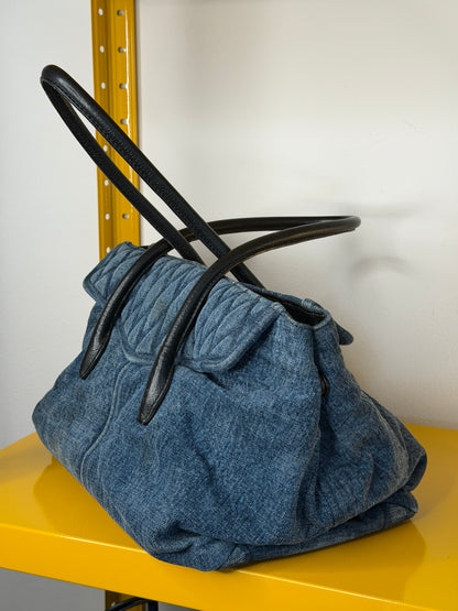 Miu Miu biker denim