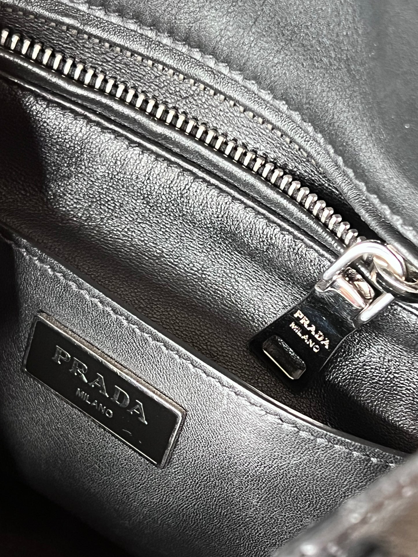 Prada Bucket soft leather