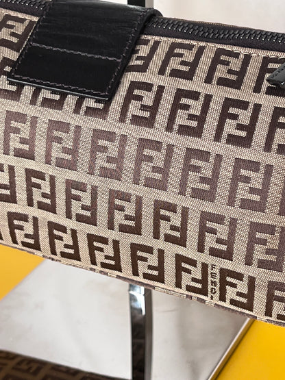 Fendi Mini Baguette Beige/Brown
