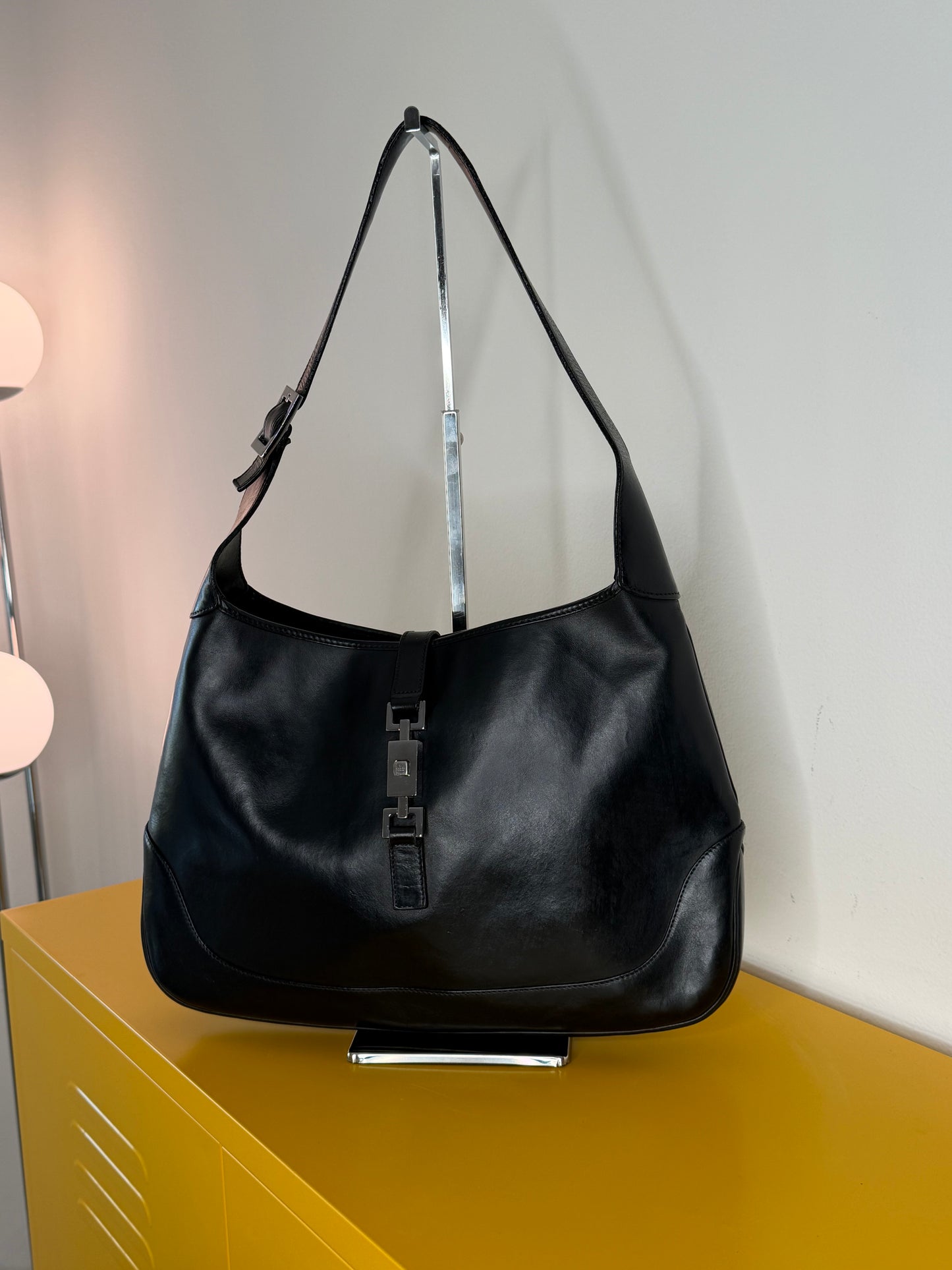 Gucci Jackie pelle liscia