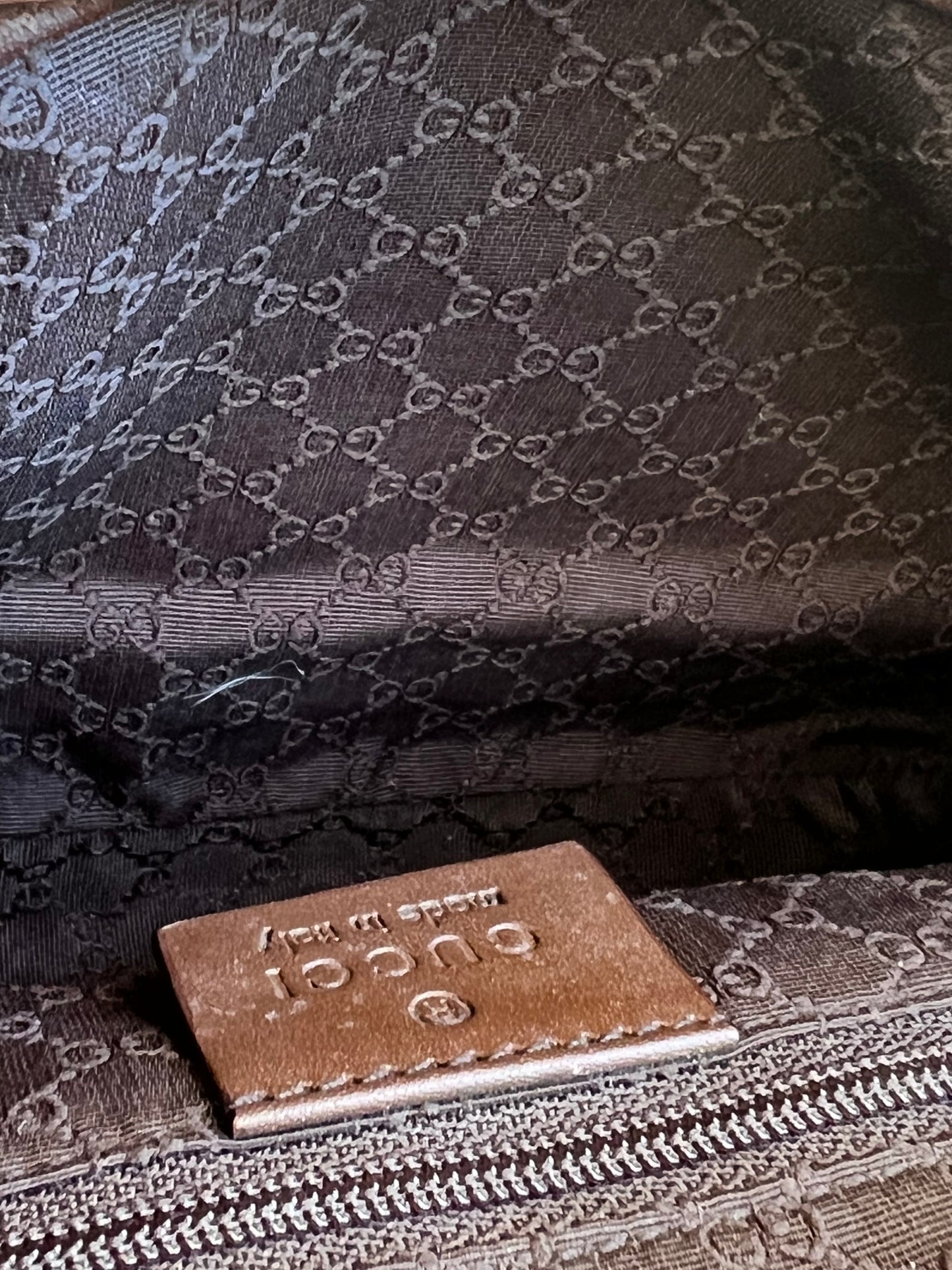 Gucci Jackie mini marrone