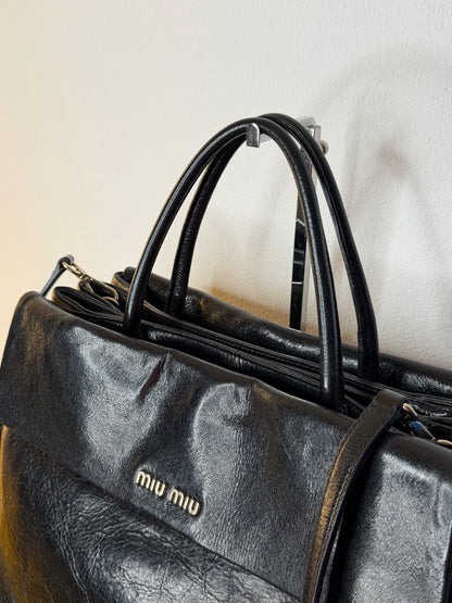 Miu Miu tote vitello lux