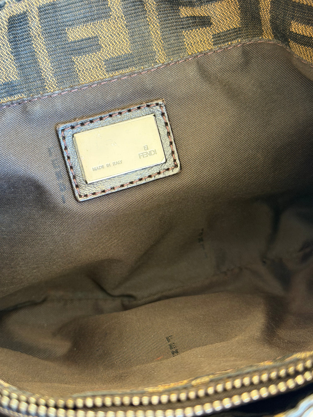 Fendi Zucca hobo