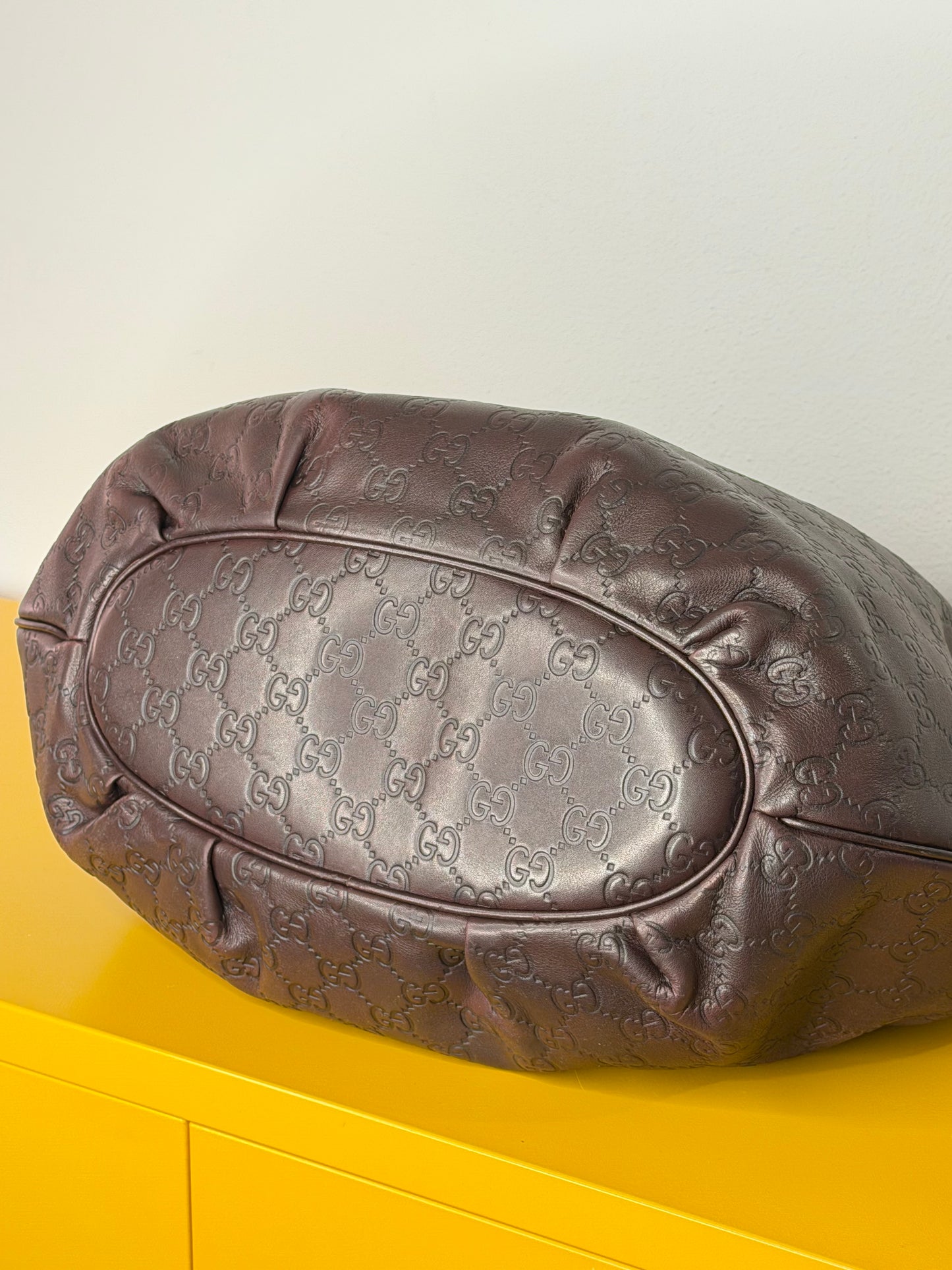 Gucci Hobo pelle marrone