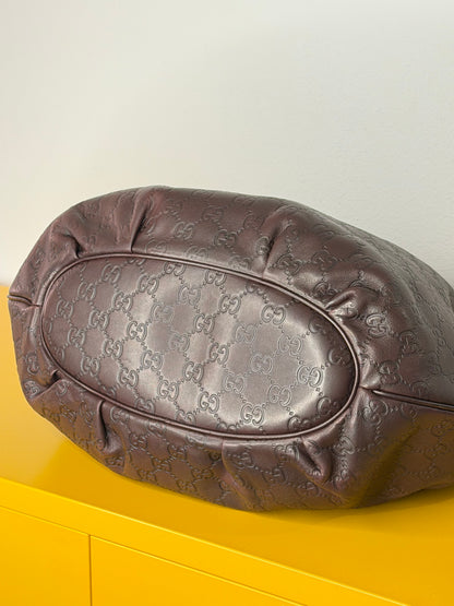 Gucci Hobo pelle marrone