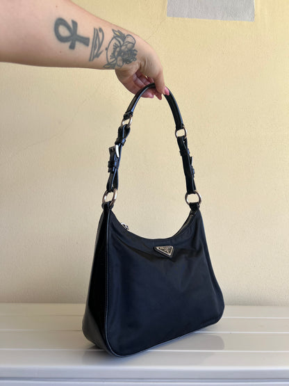Prada hobo Nylon e Pelle