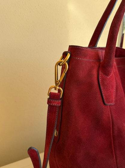 Prada Tote Bordeaux