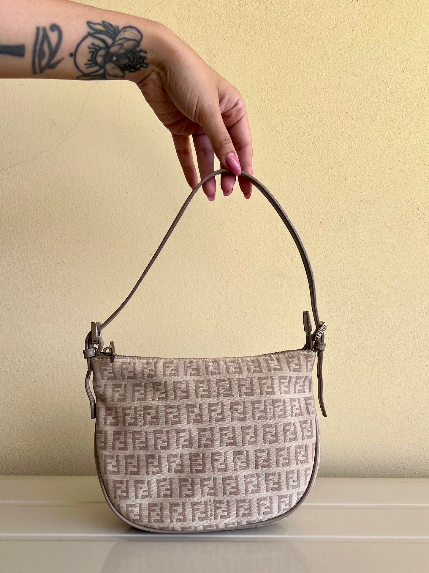 Mini hobo Fendi Zucchino